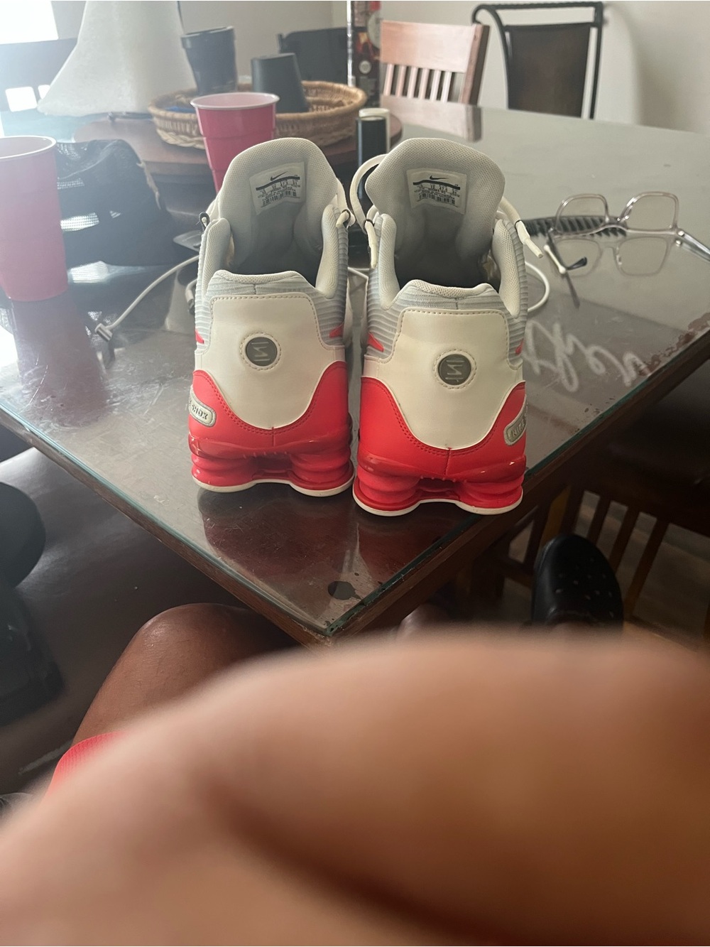 5 Adult Size 13 Nike Shox $80 per pair